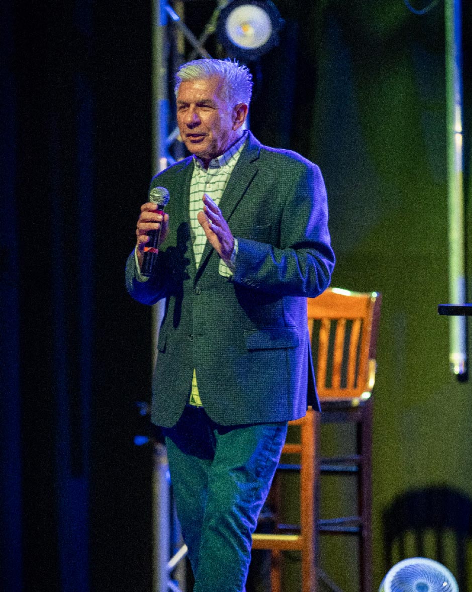 Chuck Mefford speaking at BrandKamp