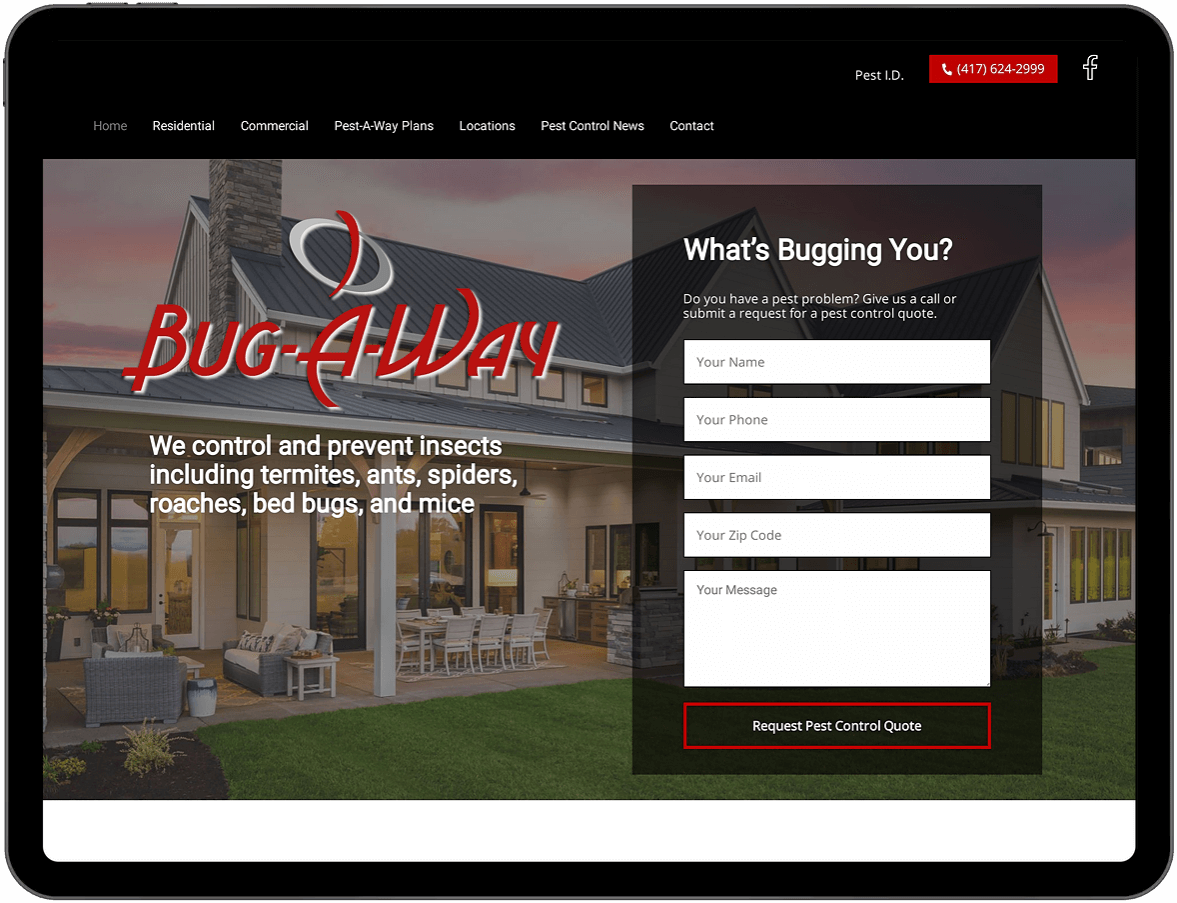 web-design-springfield custom website design